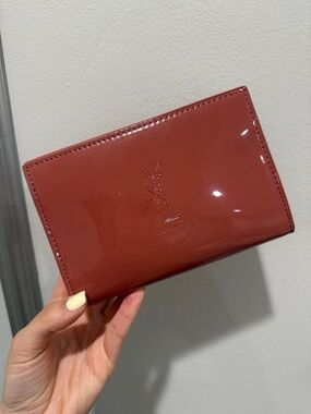 Yves Saint Laurent makeup bag